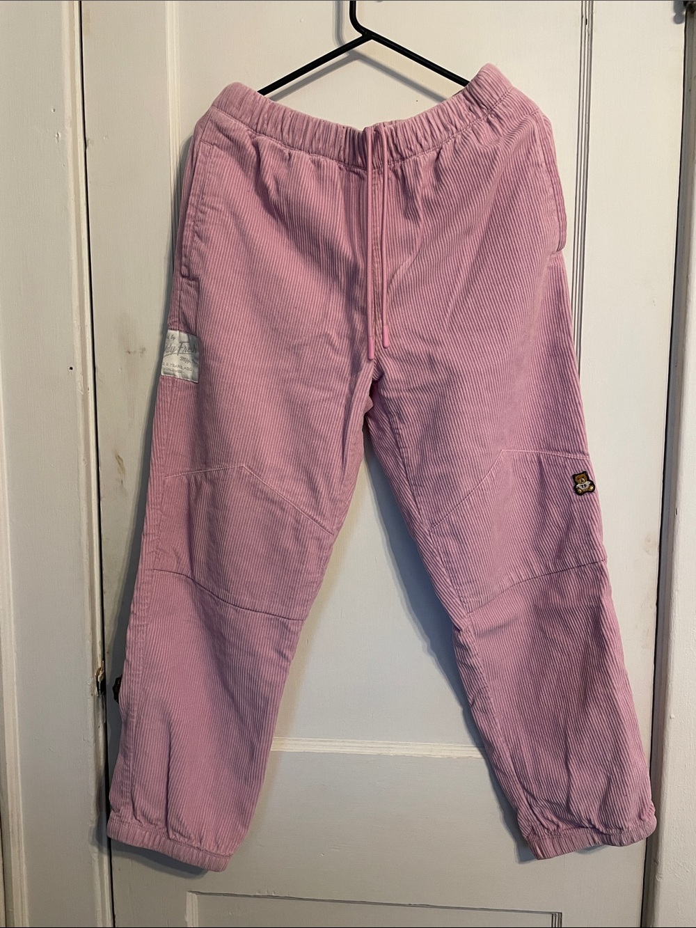 Teddy Fresh corduroy pink pull on pants M size